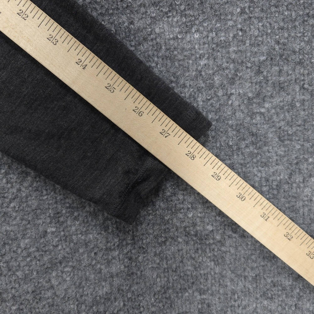 Woolly Shirt Mens Large Gray Merino Wool Button Up Lightweight Travel Hike - Picture 11 of 11